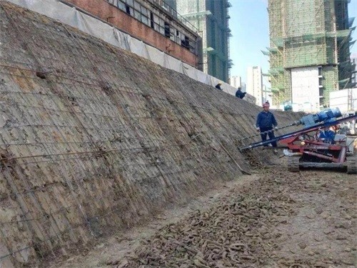 雁江建筑边坡支护